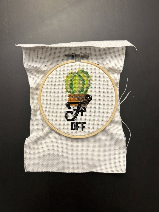 F-Off Cross Stitch